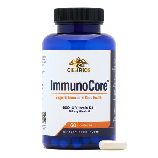 ImmunoCore bottle with capsule — what's inside