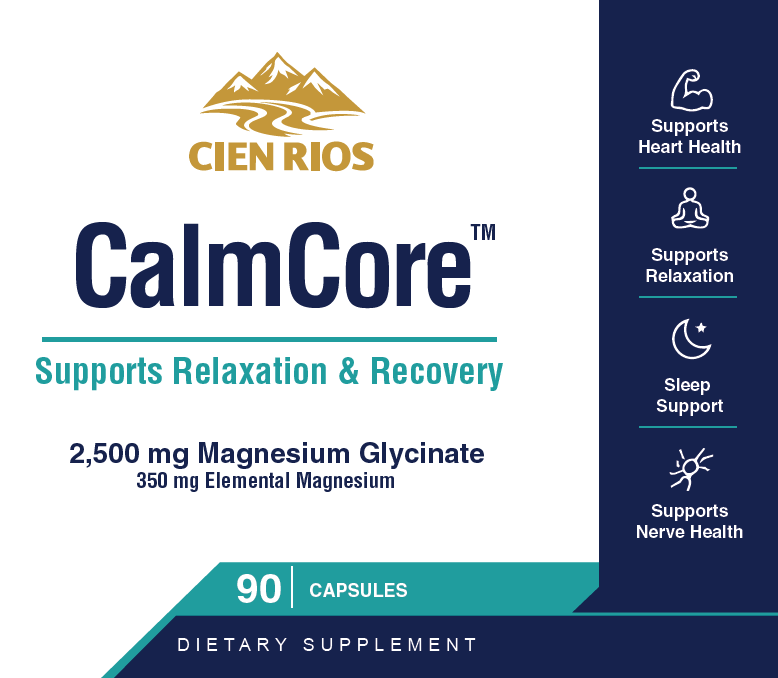 CalmCore bottle front view
