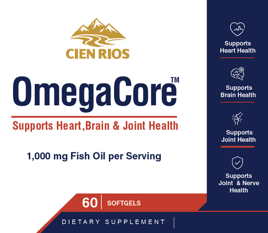 OmegaCore bottle front view